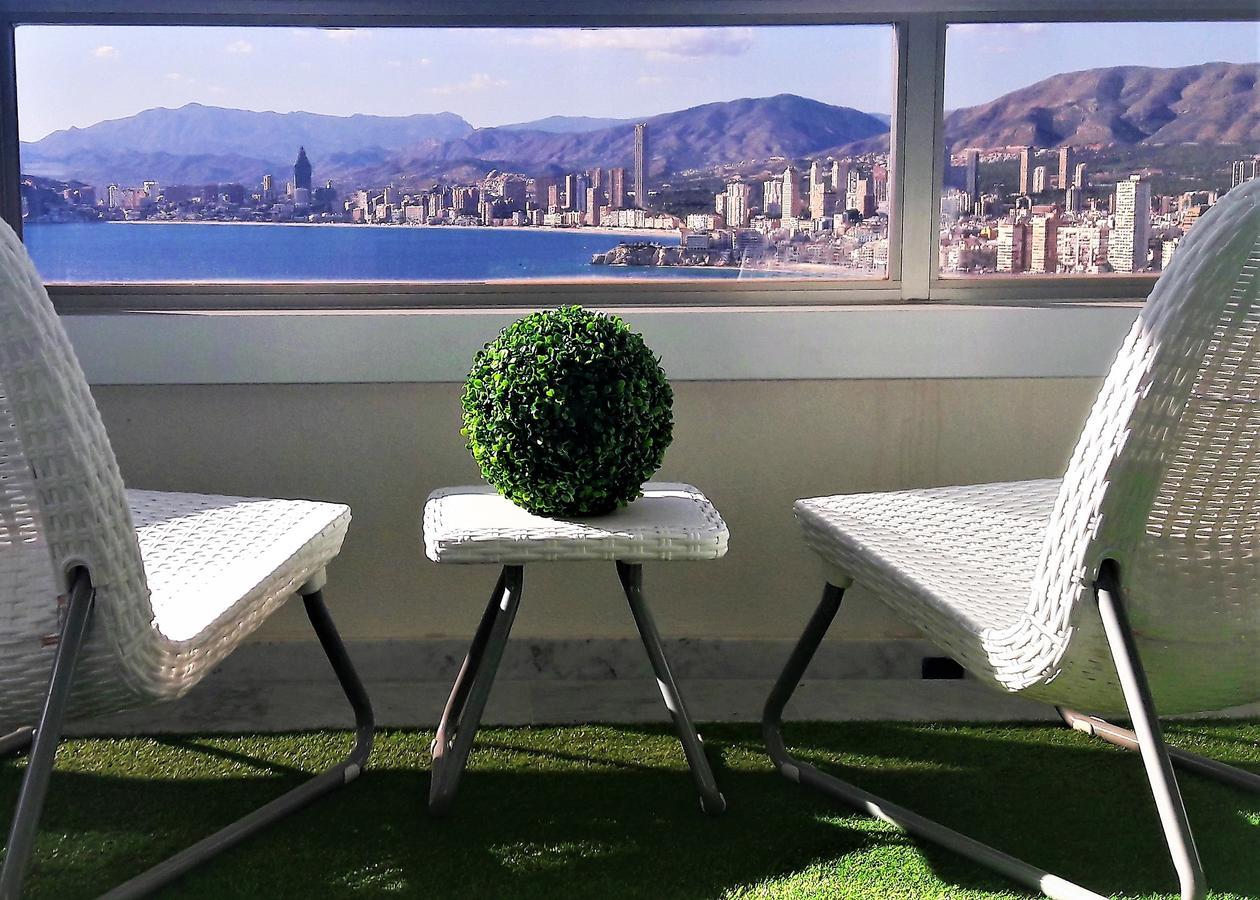 Gemelos Primera Linea Apartment Benidorm Bagian luar foto