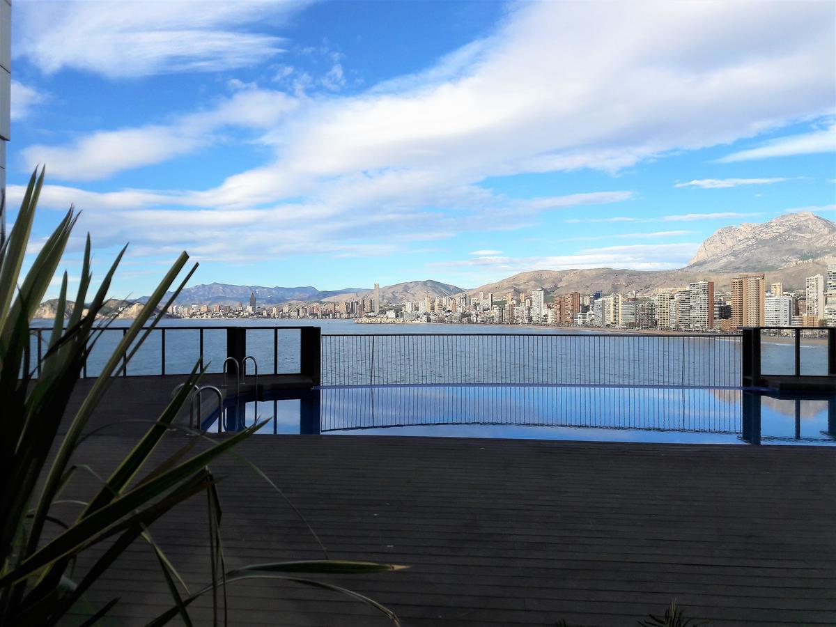 Gemelos Primera Linea Apartment Benidorm Bagian luar foto